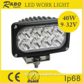Led spot light 4x4 40w led work light led side marker lights for trucks